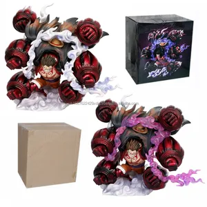 Hot Sell Anime Beelden Ambachten One Pieces Standbeeld Model Speelgoed Multi-Fist Sky Painting Gear 4 Luffy Actiefiguren