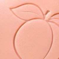 Savon artisanal parfum pêche, étiquette privée, emballage personnalisé avec logo pour les soins quotidiens du corps