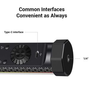 Pixel Feras LED <span class=keywords><strong>Tube</strong></span> lumineux pleine couleur, lumière de remplissage LED portable, lampe RGB, éclairage photo, baguette lumineuse, VS <span class=keywords><strong>Nanlite</strong></span> 6C - Product Image 4