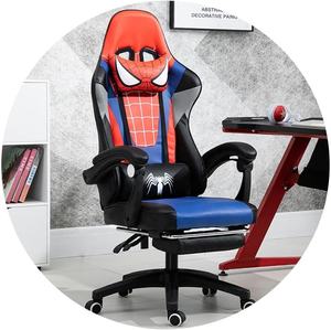 Silla Gamer Spiderman, Diseño de Dibujos Animados, RPG, Estilo Americano, con Vibración Motorizada, Monitores de 180, Silla de Juego con Diseño de Spiderman - Product Image 4