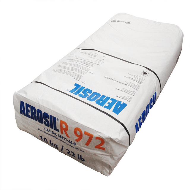 Industrial Grade From AEROSIL R972 Hydrophobic Nanophase Fumed Silica White Carbon Black for Thickening Powder SIO2