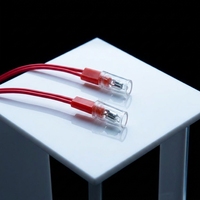Lampe indicatrice néon industrielle avec fil PVC, voyant lumineux pour panneau électrique et accessoires de machine