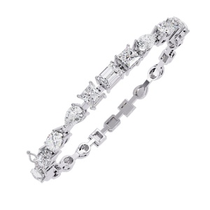 Custom IGI Certified Lab Grown Diamond Tennis <b>Bracelet</b> Chain 10K 14K 18K HPHT Cvd Diamond <b>Bracelet</b> Unisex - Product Image 1