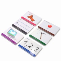 Jeu de cartes éducatives personnalisées pour l'apprentissage et le jeu, fabriquées en Chine, avec boîte colorée