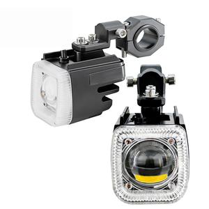 Nuevos Faros LED Cuadrados de 20W para Motocicleta, Luces RGB para Conducción, Resistentes al Agua IP67, Reemplazo de Faros Antiniebla, Modelo MO-236 para Autos - Product Image 1