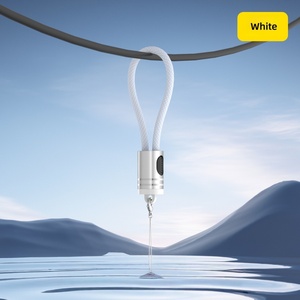 Cable de Carga Personalizado con Molde PD de 27 W, Tipo-C a L, con Cordón de Nailon y Llavero, con Carga Rápida para <span class=keywords><strong>iPhone</strong></span> <span class=keywords><strong>14</strong></span> y 13 Pro - Product Image 4
