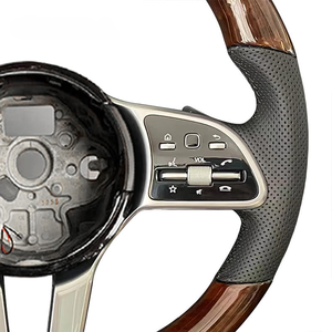 Volant en bois de pêche personnalisé pour Mercedes Benz Classe A, E, <span class=keywords><strong>S</strong></span>, <span class=keywords><strong>C</strong></span>, G, W205, W204, W212, W211, S300, S500, G500, G350, W222 - Product Image 5