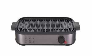 <span class=keywords><strong>Grill</strong></span> électrique vertical rotatif, barbecue à température contrôlée, antiadhésif, facile à nettoyer avec filtre à charbon pour éliminer la <span class=keywords><strong>fumée</strong></span> - Product Image 3