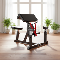 Banc de musculation pliable et réglable en métal Lingxi pour l'entraînement des biceps et des muscles des bras