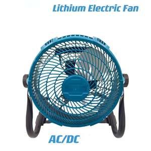 KHC Multipurpose DIY Brushed Motor 21V Portable Fan Cordless Desk Lithium <b>Battery</b> <b>Rechargeable</b> Outdoor - Product Image 2