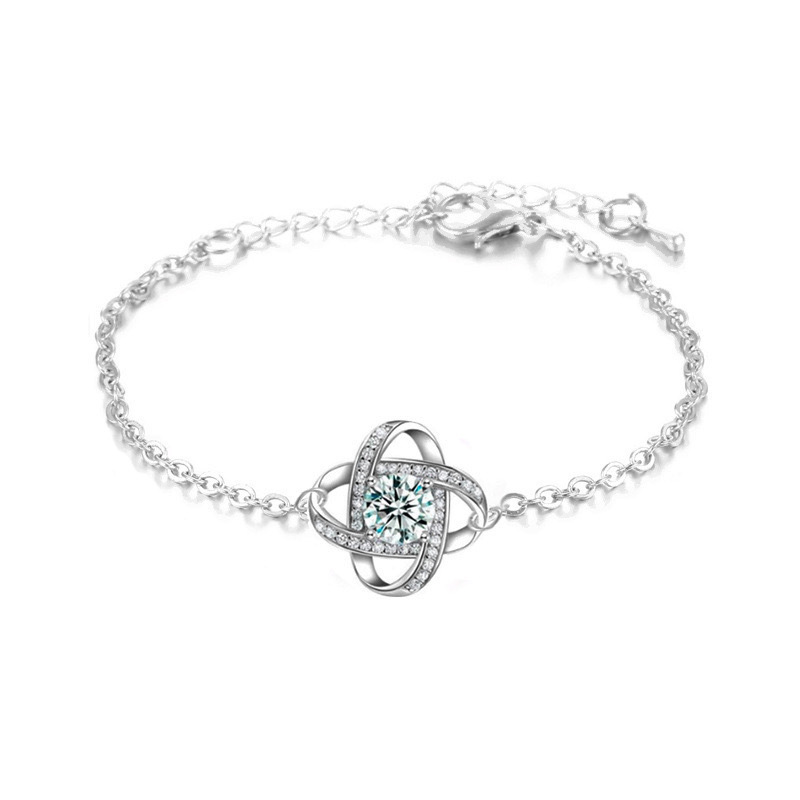 White gold bracelet