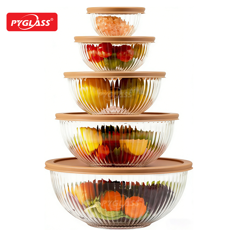 Wholesale multifunctional glass bowl set Making Every Meals Look