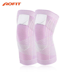Protège-coudes et genouillères de sport, fitness, danse, manchon de compression pour genou, support en néoprène antidérapant et respirant - Product Image 2
