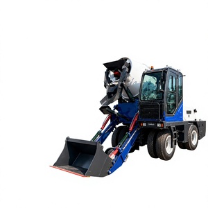 CHITU Nuevo Diseño CE EPA Camión Mezclador de Concreto Autocargable de 5m³ Mezcladora de Concreto Móvil Autopropulsada para Trabajos de Ingeniería - Product Image 1