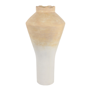 Vaso in terracotta a forma di campana contemporaneo per decorare il tavolo del soggiorno, stile glamoroso e transizionale - Product Image 3