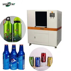 360 Graden Cilinder UV-Printer Voor Plastic Fles Bier Beker Cosmetische Fles