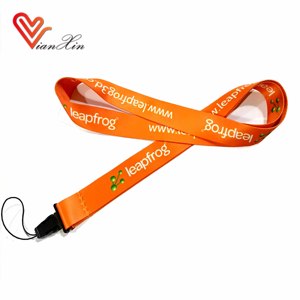 Sublimation Printing Neck Strap Band <b>Lanyard</b> With ID Badge Holder Cell Phone Holder - Product Image 2
