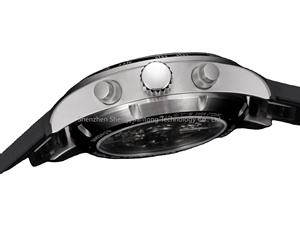 Nuevo Modelo de Reloj Mecánico para Hombre con Esfera Negra y Cristal de Zafiro - Product Image 5