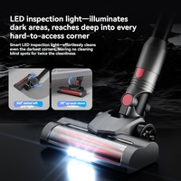 Aspirateur à poils d'animaux pour maisons multi-animaux, aspirateur à main sans fil avec réservoir de poussière de 1L et écran LED intelligent
