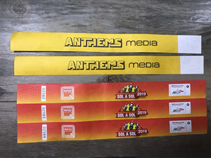 Bracelets en papier NFC RFID étanches et réutilisables à bas prix et cartes de billetterie pour la gestion d'accès aux hôtels, festivals et concerts - Product Image 6