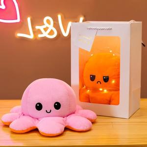 Nouvel Arrivage Peluche Pieuvre Géante XXL Réversible Couleur Personnalisée, Coussin et Porte-clés - Product Image 5