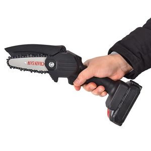 Scie électrique sans fil, scie à chaîne électrique portative, mini scie à bois à batterie, démarrage sans fil, machine à scier à chaîne électrique, vente chaude - Product Image 1