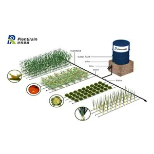 Proveedor de China para 5 acres típico del sistema de riego por goteo