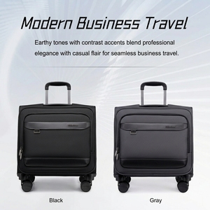 Arctic Hunter Simple Modern Business Travel Hard Shell 4-Wheel Lightweight Cabin <strong>Luggage</strong> TSA Lock Anti-Theft Comfort Handle - Product Image 2