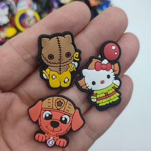 Vendita calda nuovo arrivo PVC scarpe di gomma Charms Custom 3D scarpe di plastica accessori per bambini all'ingrosso zoccoli decorativi - Product Image 2