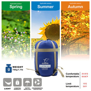 HOMFUL Envelope <strong>Lightweight</strong> Nylon <strong>Sleeping</strong> <strong>Bag</strong> Ultralight <strong>Sleeping</strong> <strong>Bag</strong> for Camping - Product Image 5