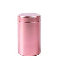 Boîtes de conserve de café personnalisées de Style populaire avec Valve 250g boîtes de conserve de thé de café hermétiques taille différente boîtes de conserve de café rondes jaunes