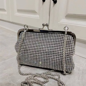 Nouvelle Arrivée Sac à Main Pochette Élégant Rétro pour Femme avec Strass et Cristaux Scintillants pour Soirée et Fête – Vente Directe Usine - Product Image 3