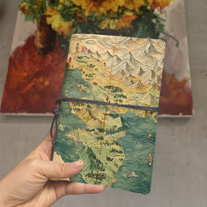 Bloc-notes A6 Bon pour les plans de <span class=keywords><strong>leçon</strong></span> des étudiants en éducation musicale et les notes de pratique d'instruments avec les forêts de montagnes Navires de mer Lan - Product Image 1