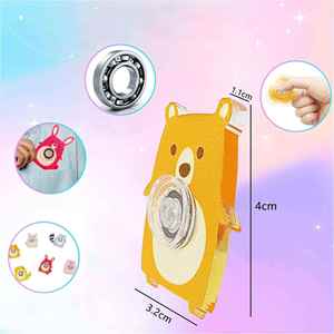 Divertidos Fidget Spinners de Estilo Caricatura, Spinners de Mano con Diseño de Animales, Juguete Cápsula, Artículo de Juego Sensorial - Product Image 6