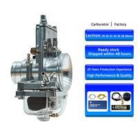 Carburateur de Moto Lectron 28 30 32 34 36 38 40mm Automatique pour Lectron HV 38HV YZ125 250 RM250 Husky 300 XC CR250