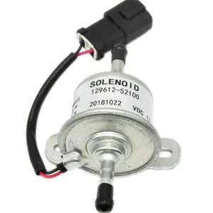 Bomba de combustível elétrica para motor diesel, bomba para kubota yanmar 129612-52100 12v 24v