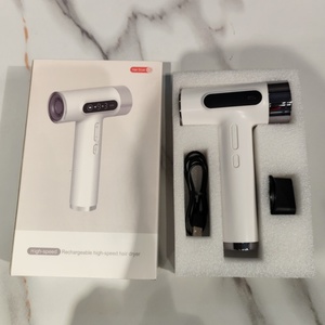 Personnalisation, sèche-cheveux professionnel électrique sans fil rechargeable à haute vitesse 100 000 tr/min 300 W avec USB pour usage hôtelier - Product Image 5