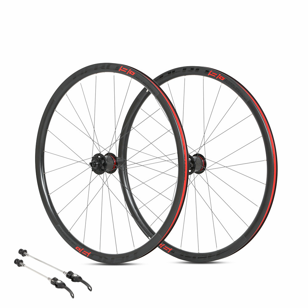 卸売軽量30mm UDクリンチャー700Cバイクホイールカーボン
