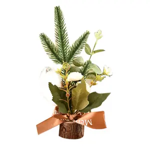 Kerstboom Decoratieve Kleine Ornamenten Raam Mini Kerstboom Kersttafel Decoraties