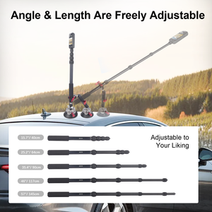 A doppia ventosa per auto con attacco per fotocamera Ultra stabile con sgancio rapido per Action Cam DSLR - Product Image 6