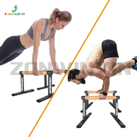 Les barres parallèles de haute qualité d'usine de ZONWINXIN conviennent à la gymnastique de bodybuilding de Handstand