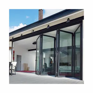 Bifold Door Design Aluminum Ally Glass Folding Patio Doors