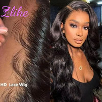 Perruques 13x6 en cheveux vietnamiens bruts lisses, sans colle, avec dentelle frontale HD transparente, perruques en cheveux indiens vierges Remy ultra-lisses