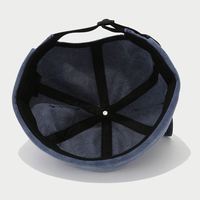 Casquette Docker rétro en coton lavé avec oreilles de chat et revers roulé pour femmes et hommes, style marin, sans bord, type bonnet