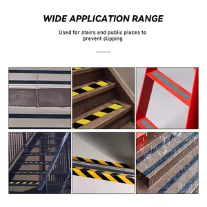 Black And Yellow Anti-slip Tape Stair Steps Thickened Frosted Anti-slip Tape