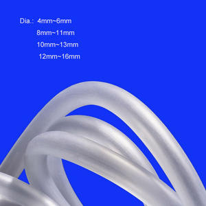 Manguera de oxígeno de silicona suave, tamaños de 4mm/8mm/10mm/12mm, accesorio de acuario de PVC de alta calidad, bomba de estanque de peces, piedra de burbujas de aire - Product Image 4