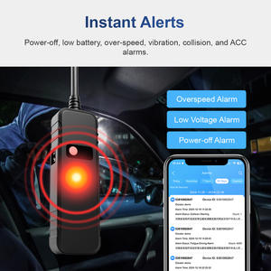 Traceur de véhicule filaire 2G de haute qualité avec positionnement précis (<10m), alarme de <span class=keywords><strong>démolition</strong></span>, contrôle à distance et commande au volant pour flotte - Product Image 6