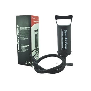 Bomba de Aire Super HS-112 de Doble Volumen y Inflador Manual Bidireccional para Colchones, Flotadores, Uso en Exteriores y en el Hogar - Product Image 1