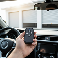 Control Remoto Inalámbrico YET2210 433mhz con Código de Aprendizaje 1527, Transmisor RF para Puertas Correderas, Puertas Batientes, Puertas Enrollables