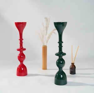 Candelabro de Laca Premium Hecho a Mano, Portavelas Decorativo para Decoración de Hogar de Lujo - Product Image 3